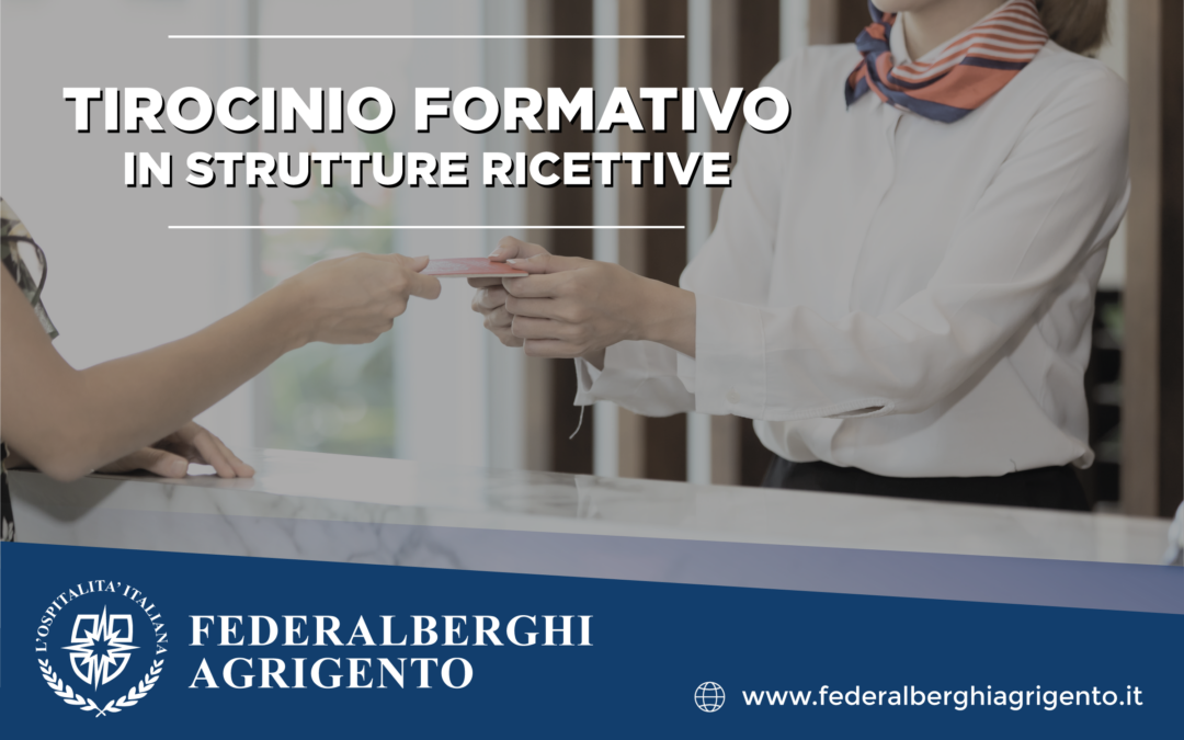 Tirocinio Formativo in Attività Ricettive